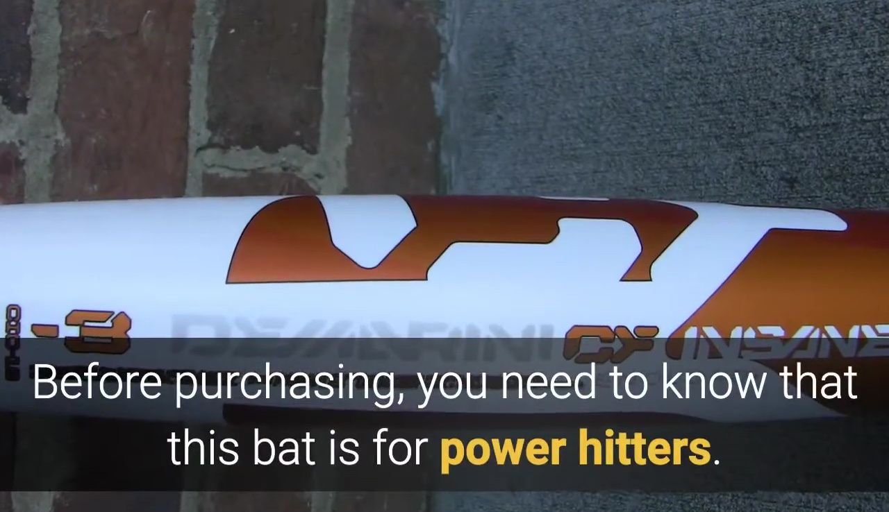 A person swinging the bat demonstrating its power.