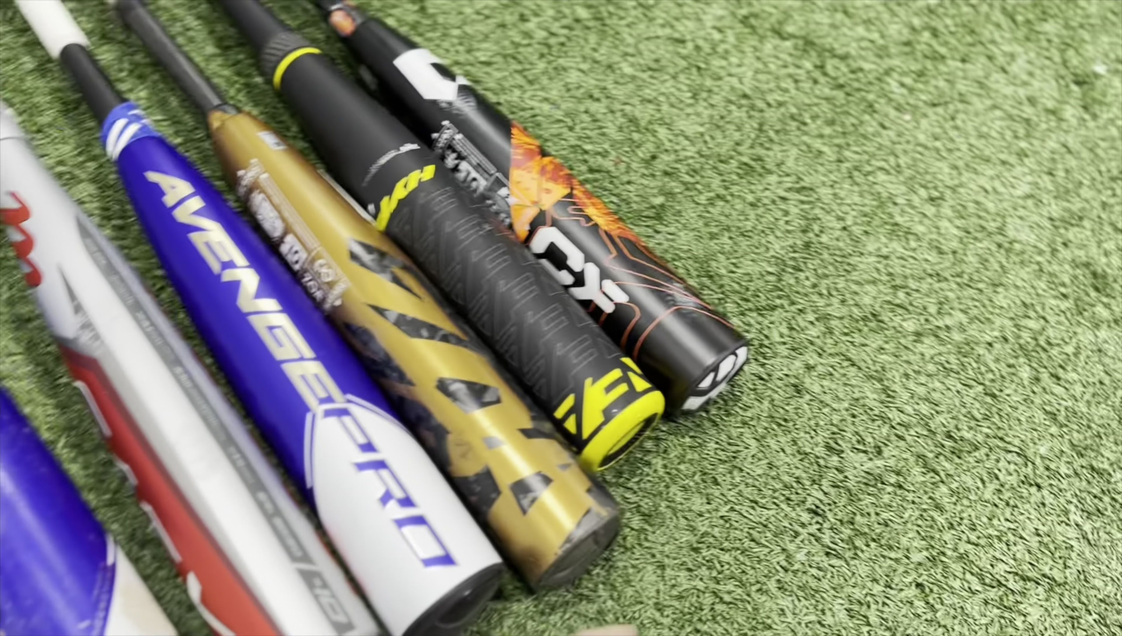 Close up of CF bat