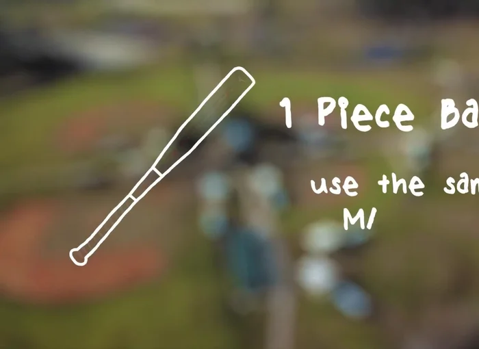 Choose Bat Construction: One-piece bats (same material throughout) are stronger, more balanced, and ideal for beginners. Two-piece bats (two bonded materials) offer more flex upon impact and are suitable for batters with average to below-average hitting speeds.