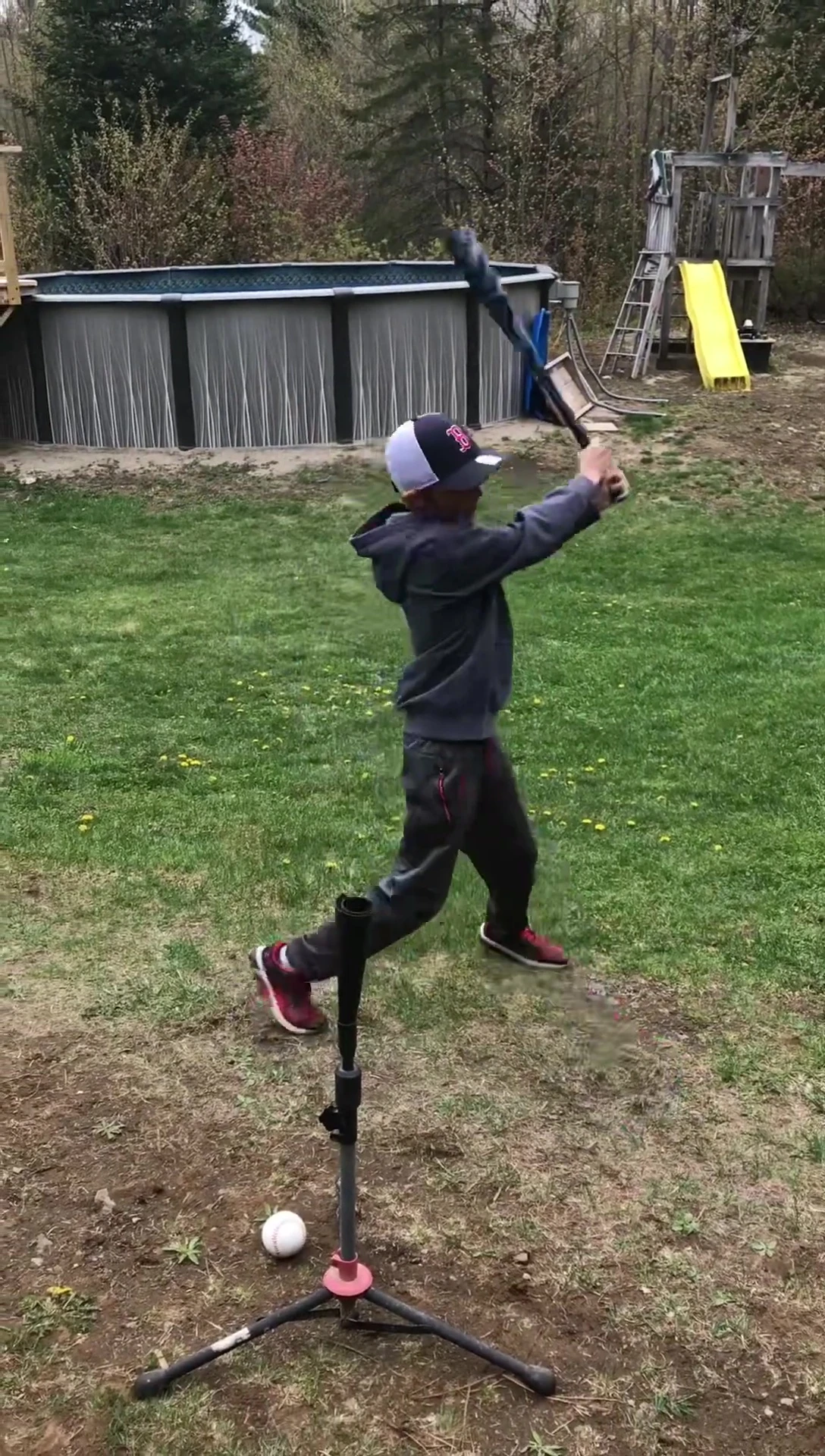Demonstration of proper batting stance and footwork