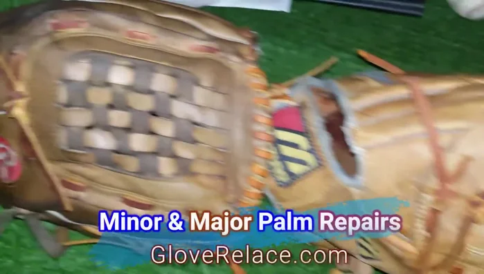 Clean and condition the glove: Prepare the glove for the repair by cleaning and conditioning the leather.