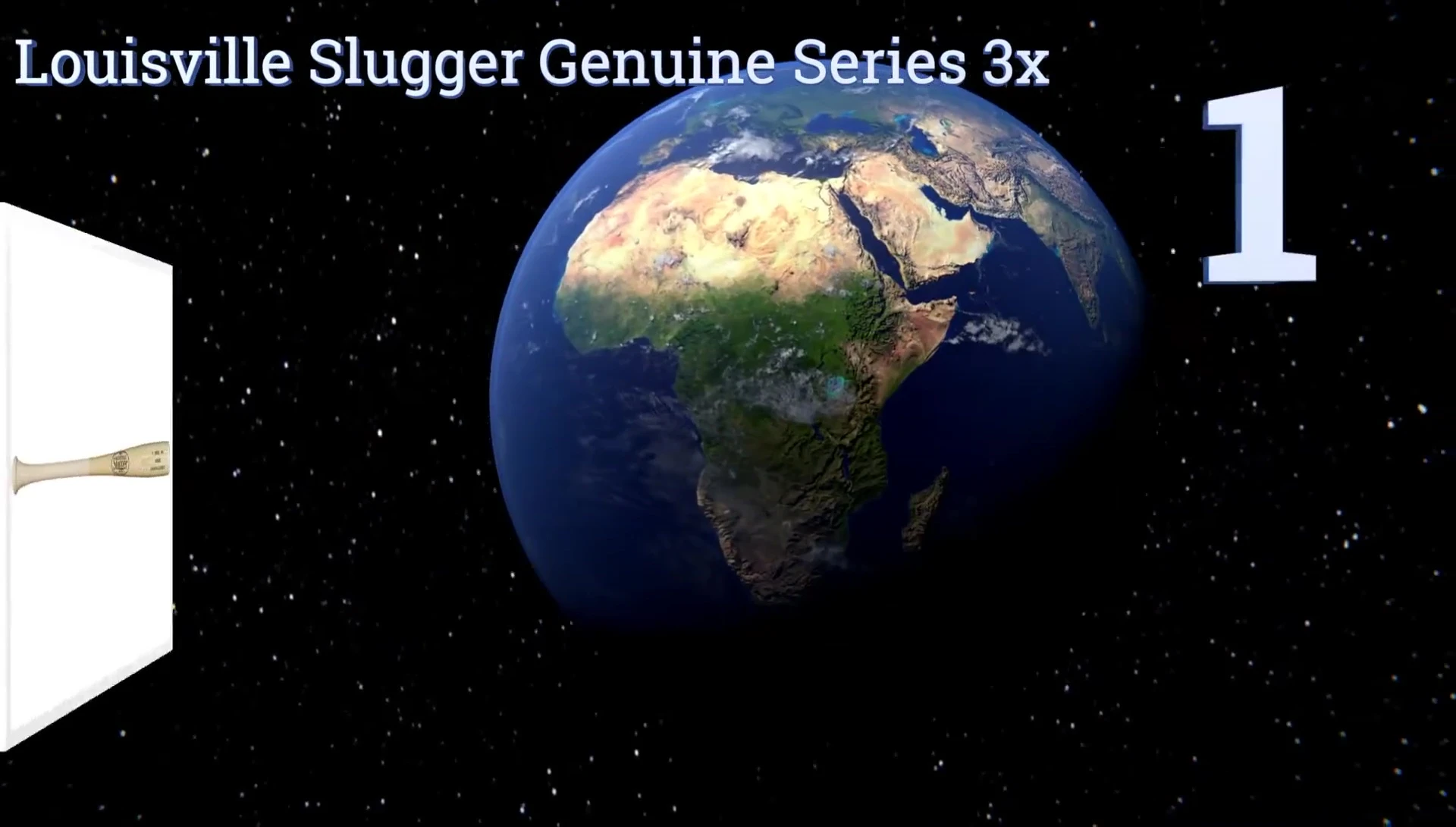 The Louisville Slugger Genuine Series 3 baseball bat