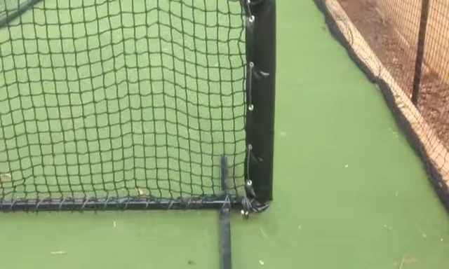 Close-up of the 11-gauge tubing frame and bonnell protection