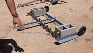DIY ATV Drag for Land Clearing and Smoothing: A Two-Design Approach