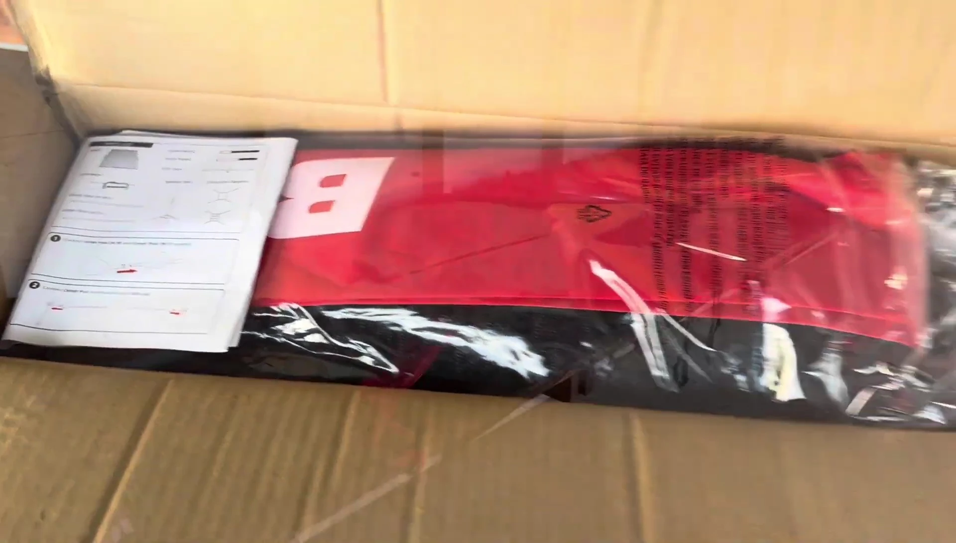 Unboxing the Bearwill baseball practice net package