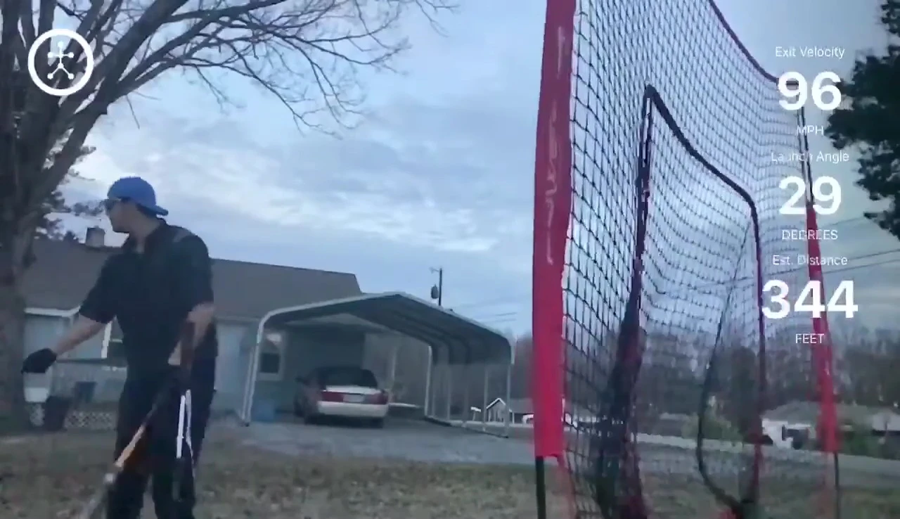 The reviewer demonstrating a hit
