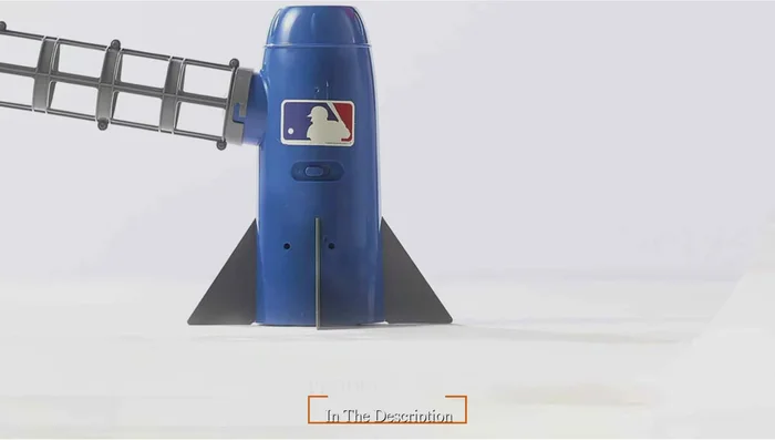 Review of Franklin Sports Baseball Pitching Machine - Simple, compact, and portable machine ideal for young players. Adjustable pitching angle and includes six durable plastic baseballs.