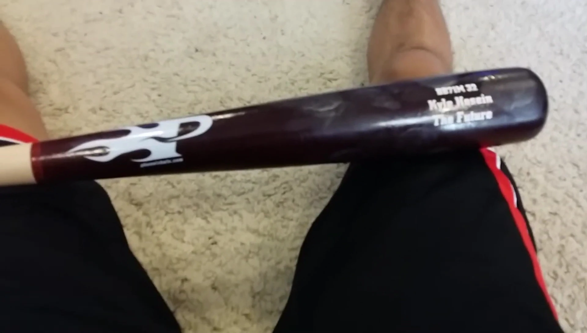 Shot emphasizing the overall quality and value of the bat