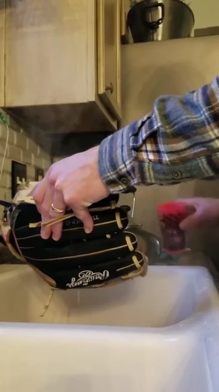 Allow the water to drain; avoid letting it puddle.