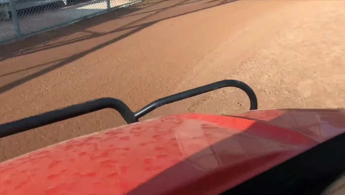 Continue Circular Passes: Continue the overlapping circular pattern, adjusting the circle's position to cover every inch of the infield.