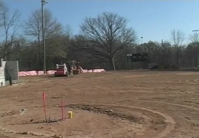 Sod Installation: Install turf (from Tifton, Georgia). Subcontractors worked diligently, often around the clock.
