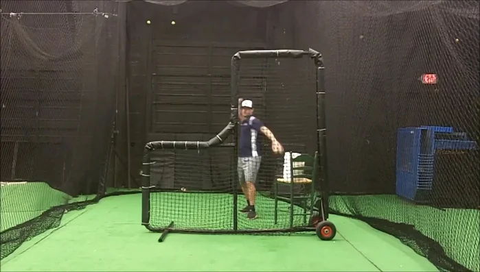 Practice your finish, ensuring you end up safely behind the screen.