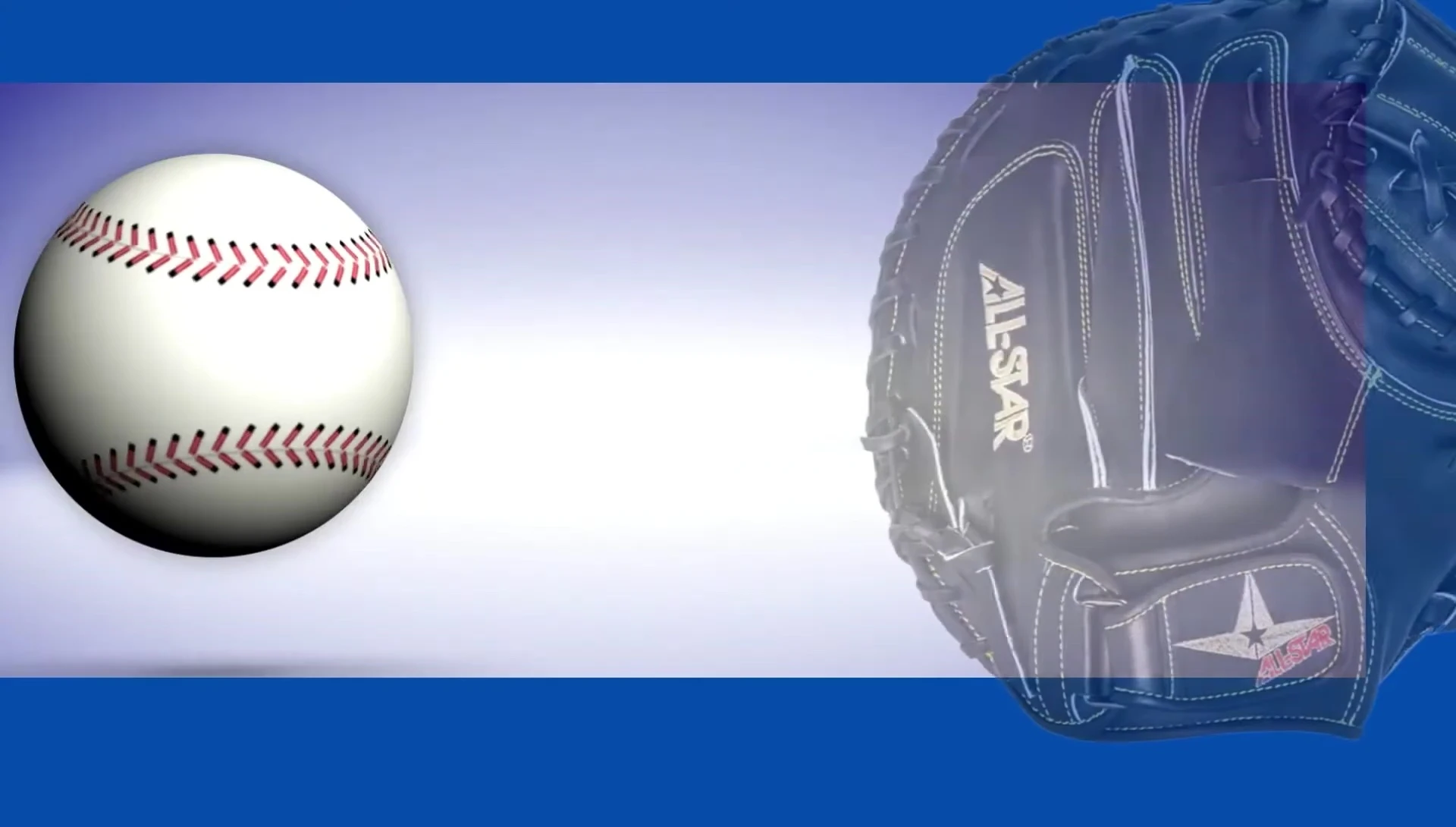 Close-up shot of the All-Star Pro Elite Catcher's glove.