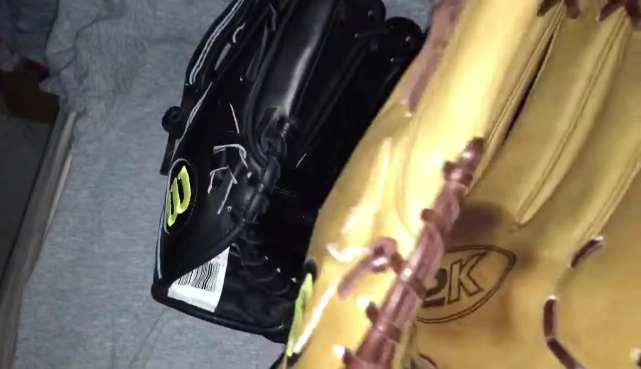 View of the KP92 glove showcasing the thicker, more durable leather.