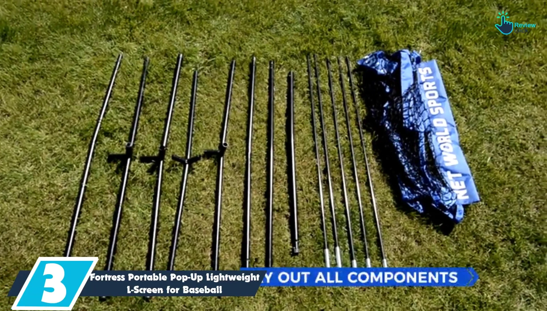 Fortress screen being set up