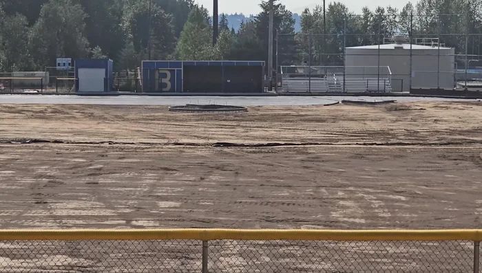 Rebuild pitcher's mound and catcher's mound.