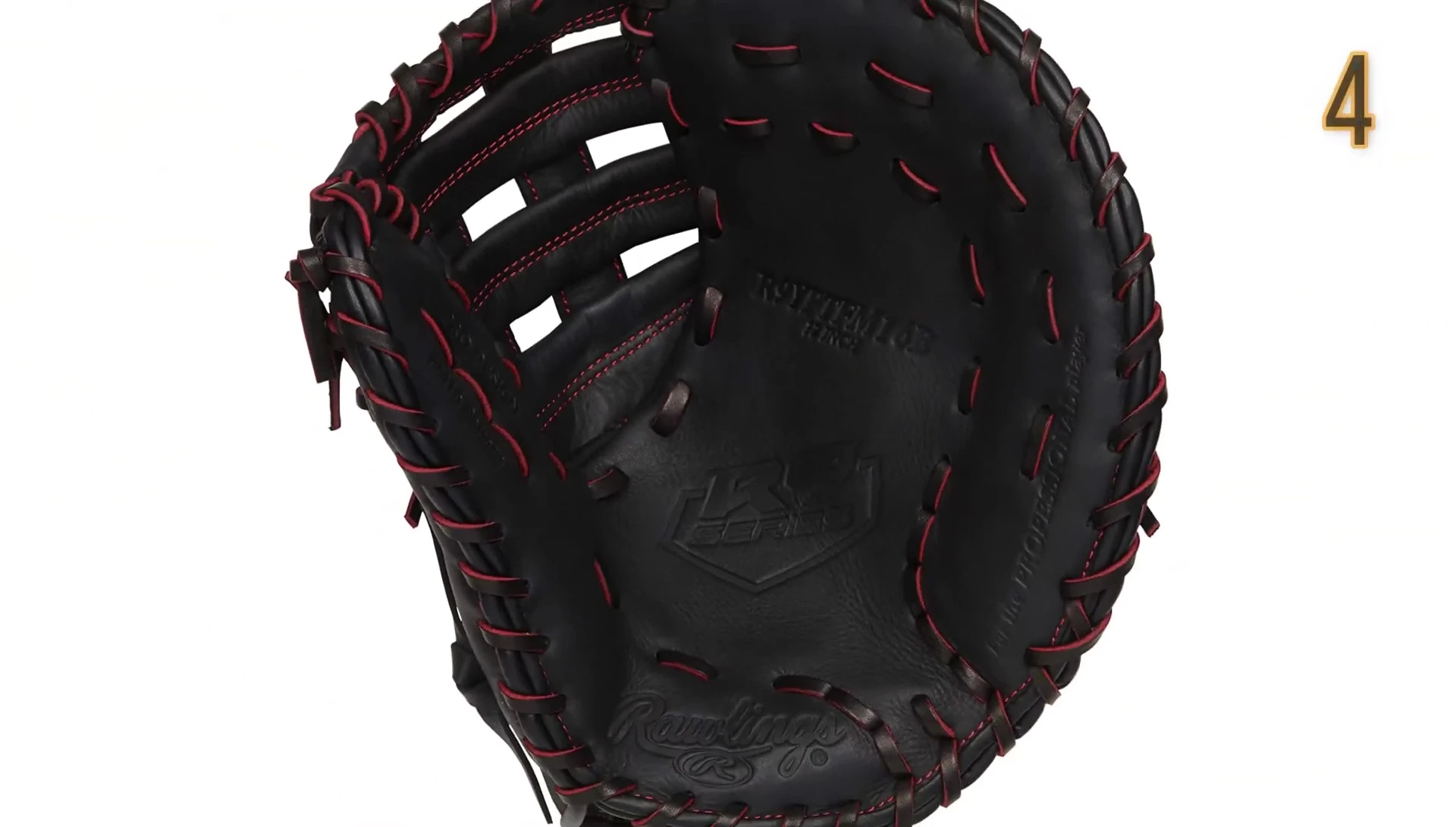 Close-up shot of the glove's adjustable features