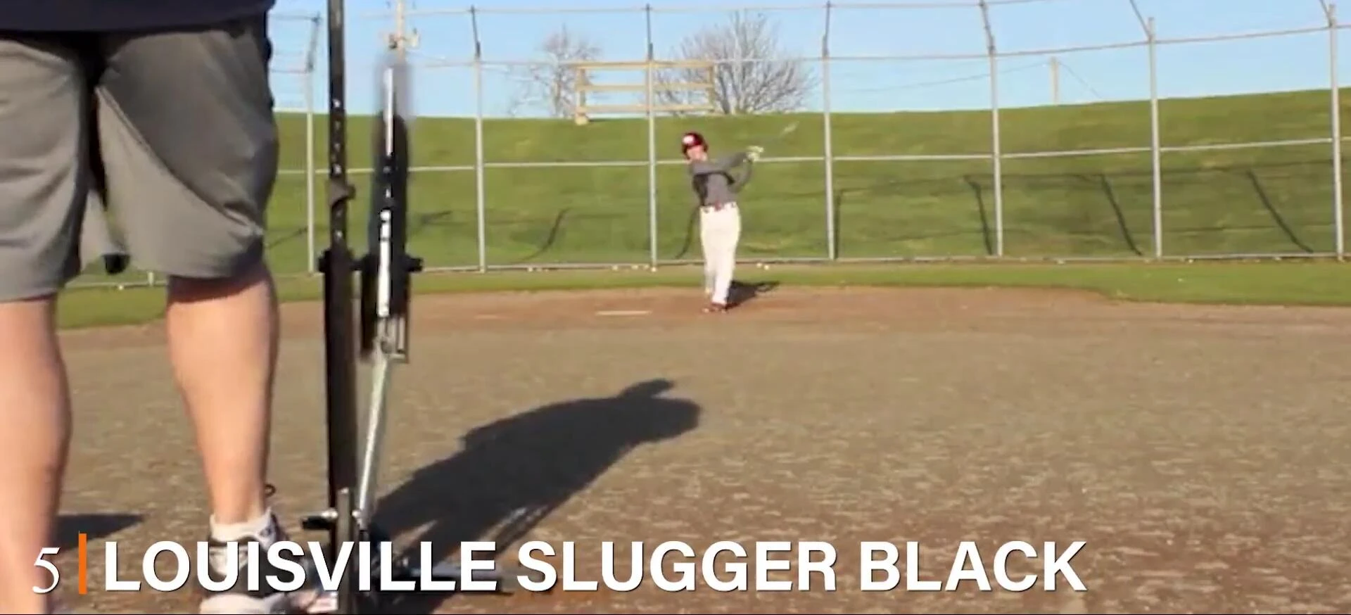 Louisville Slugger Black Flame Pitching Machine