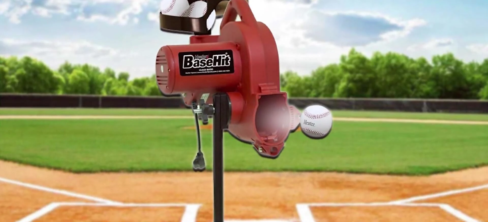 The machine being used during practice