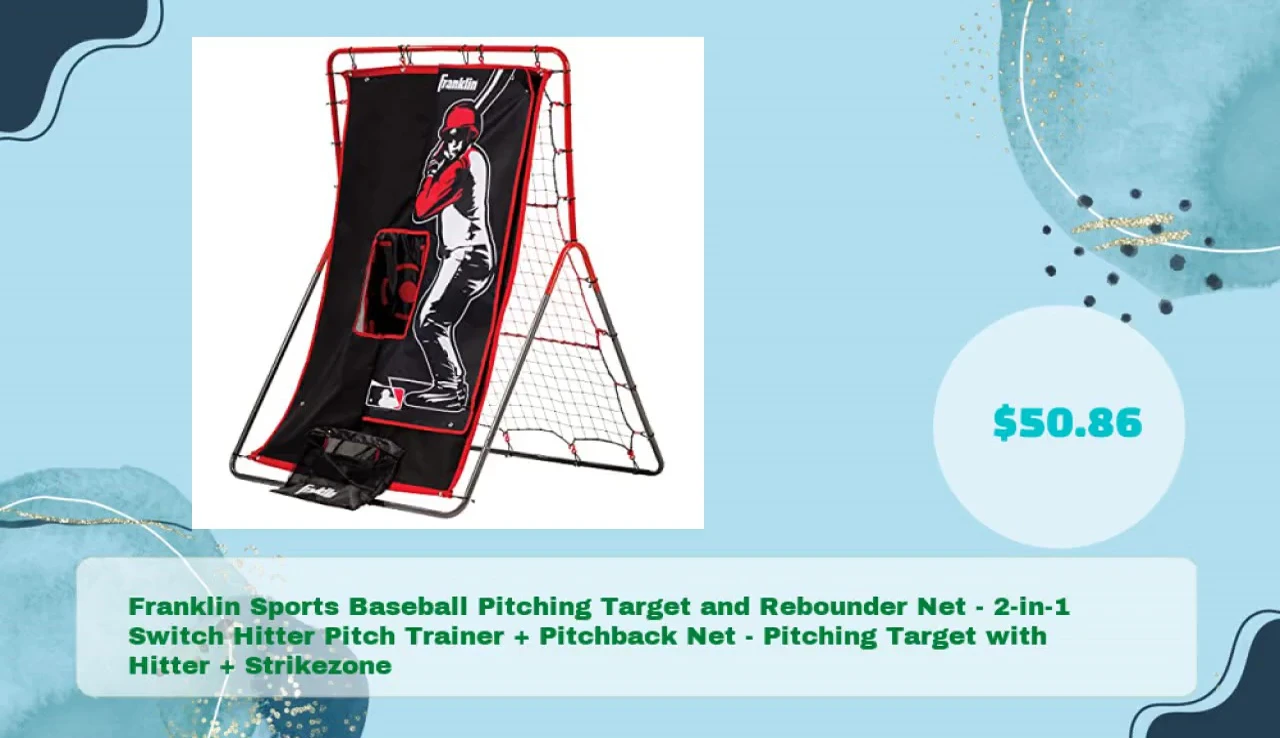 Overview of the 2-in-1 pitching target and rebounder