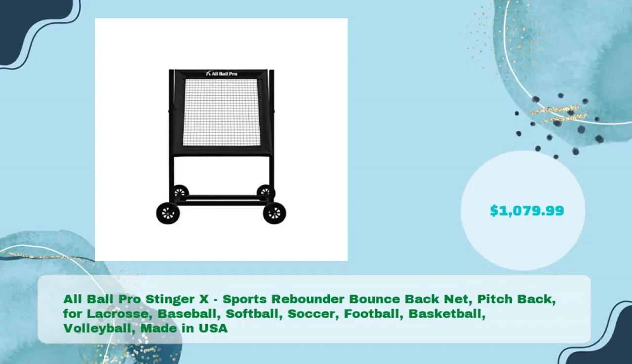 All Ball Pro Stinger X Sports Rebounder displayed