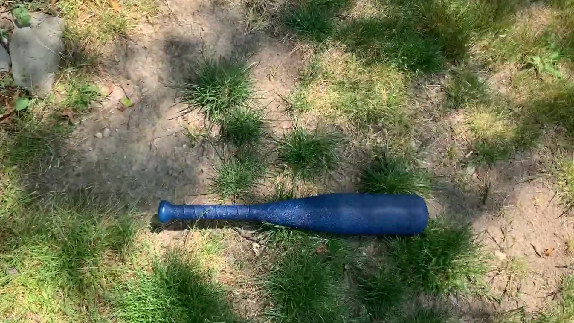 Close-up shot of the lightweight T-ball set components.