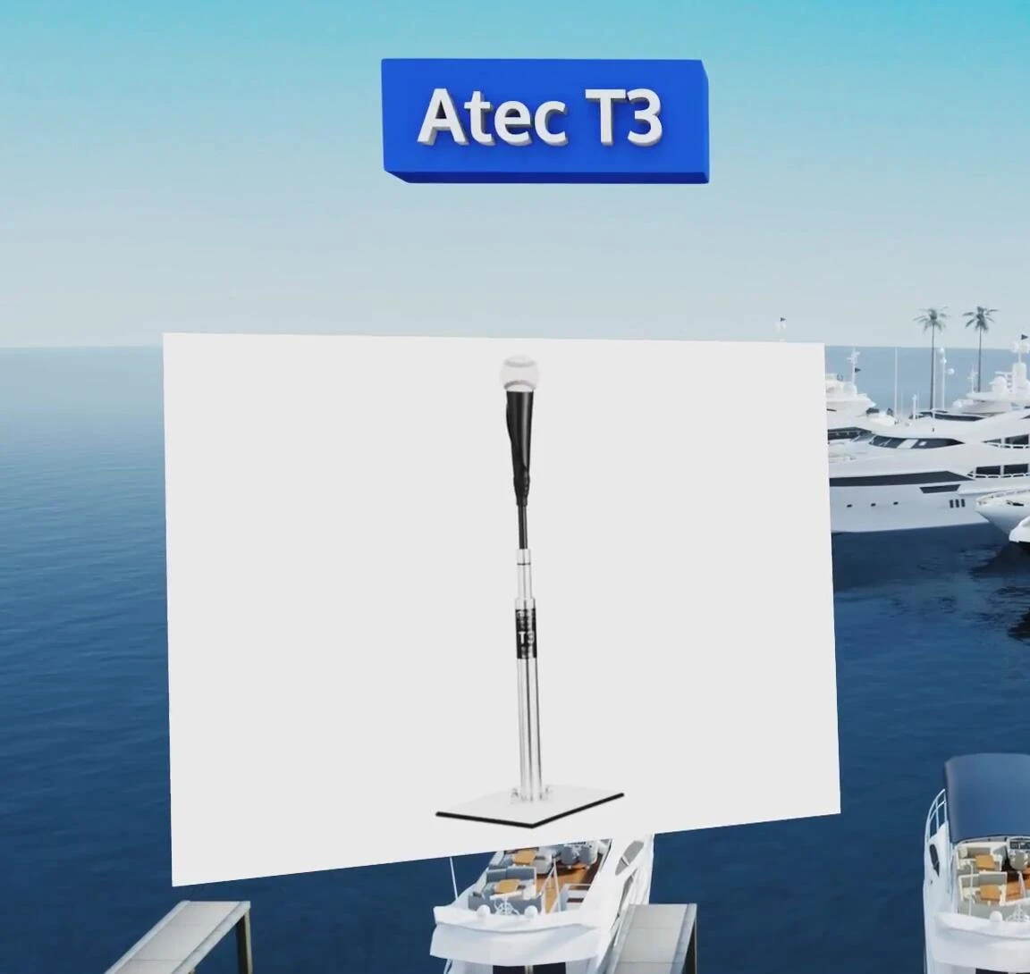 Atec T3 demonstrating its height adjustability.
