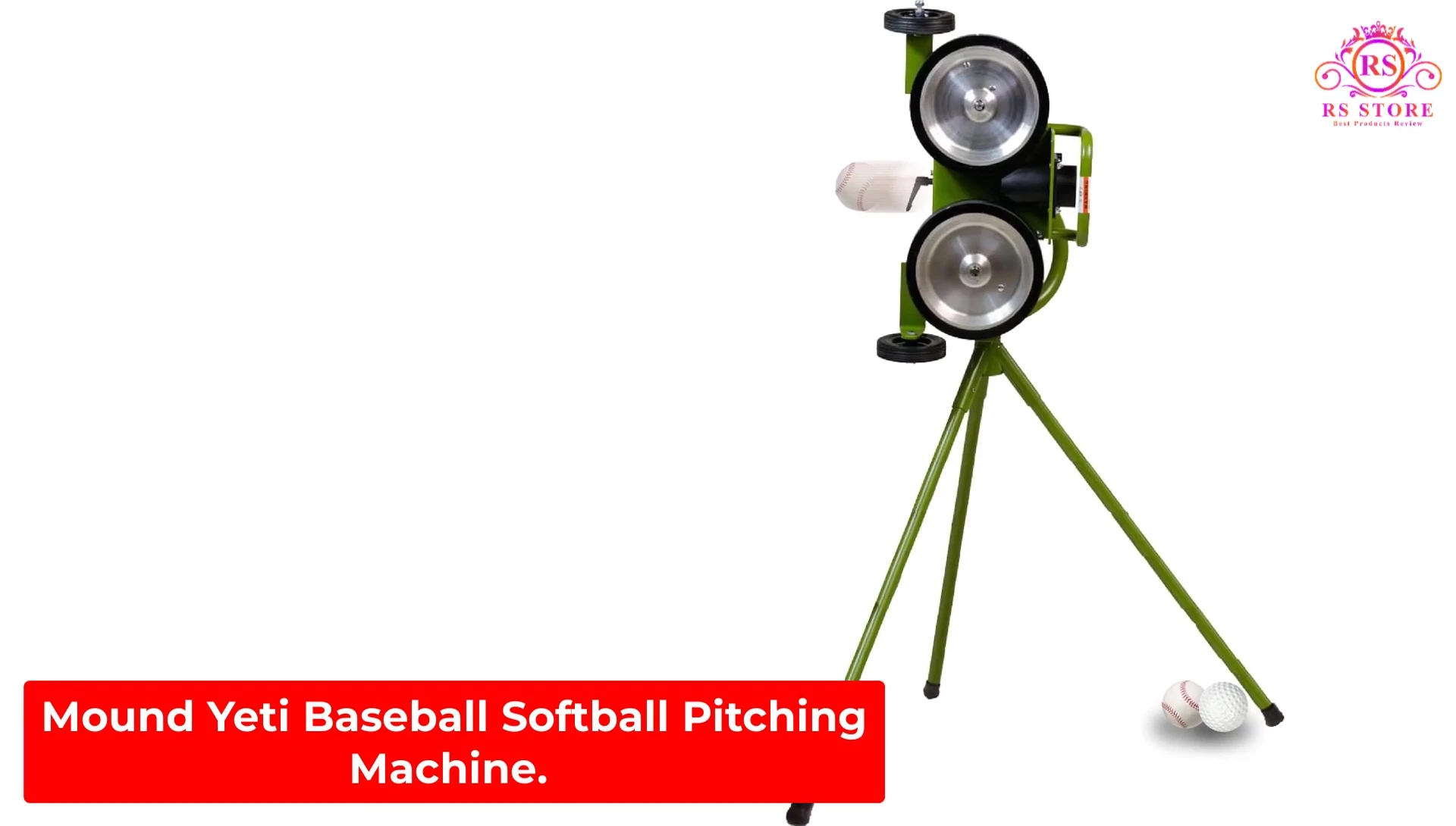 Mound Yeti Baseball/Softball Pitching Machine