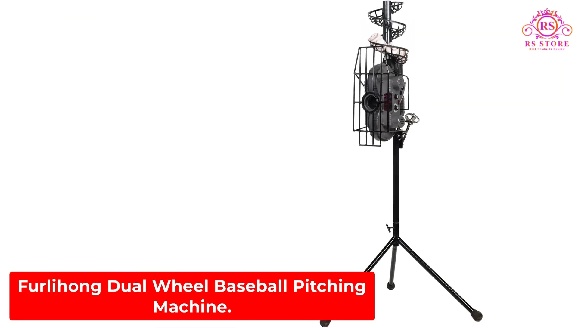 Furly Hong Dual Wheel Baseball Pitching Machine