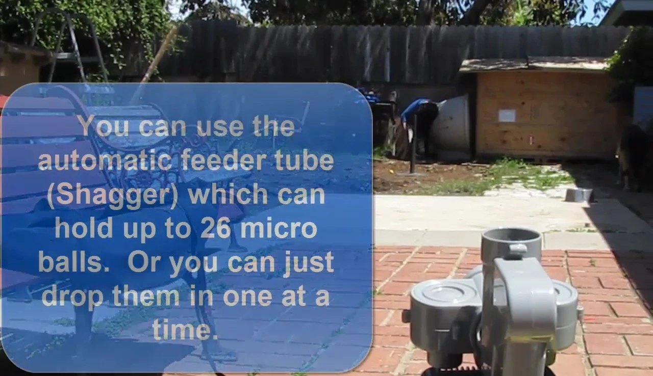 Reviewer demonstrating the machine's accuracy