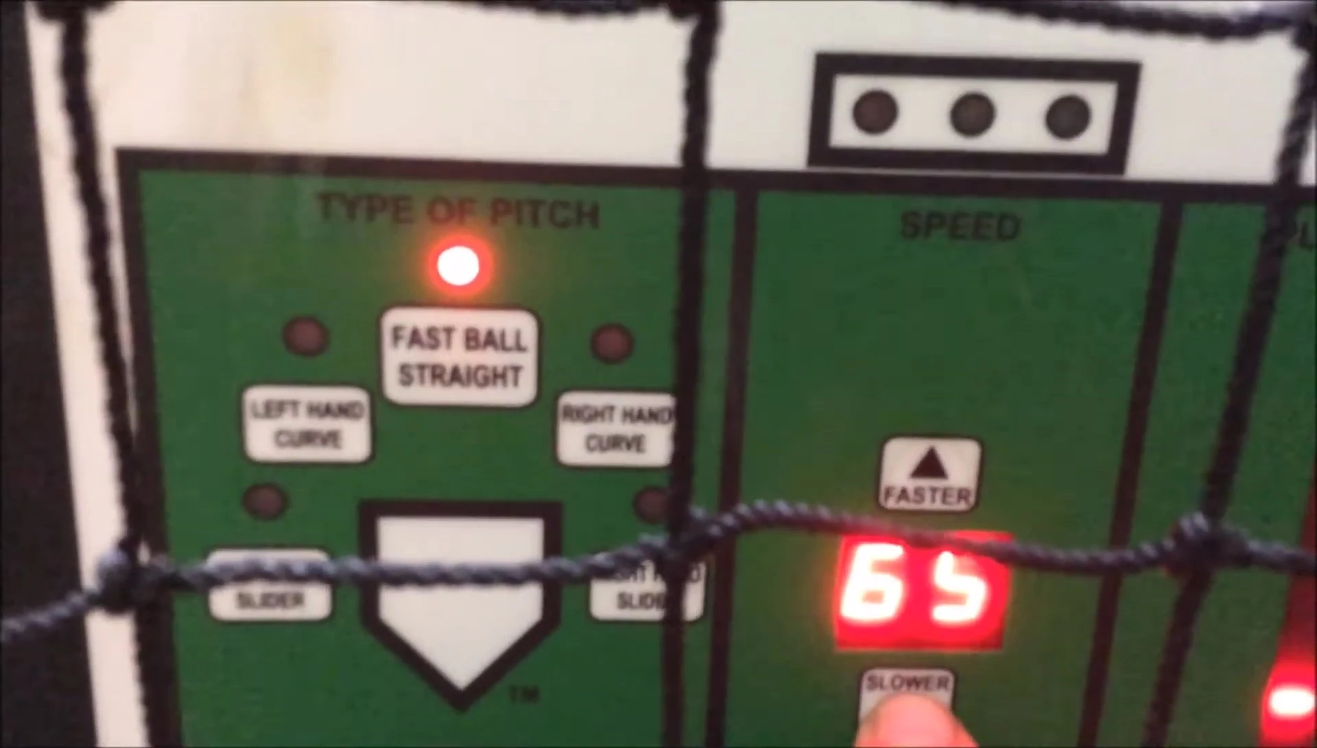 Speed adjustment controls