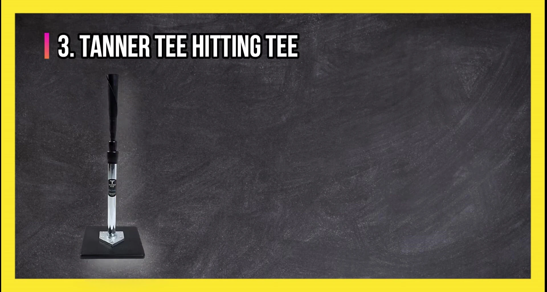 Close-up of the Tanner Tee, showcasing its hand-rolled design and ball rest.