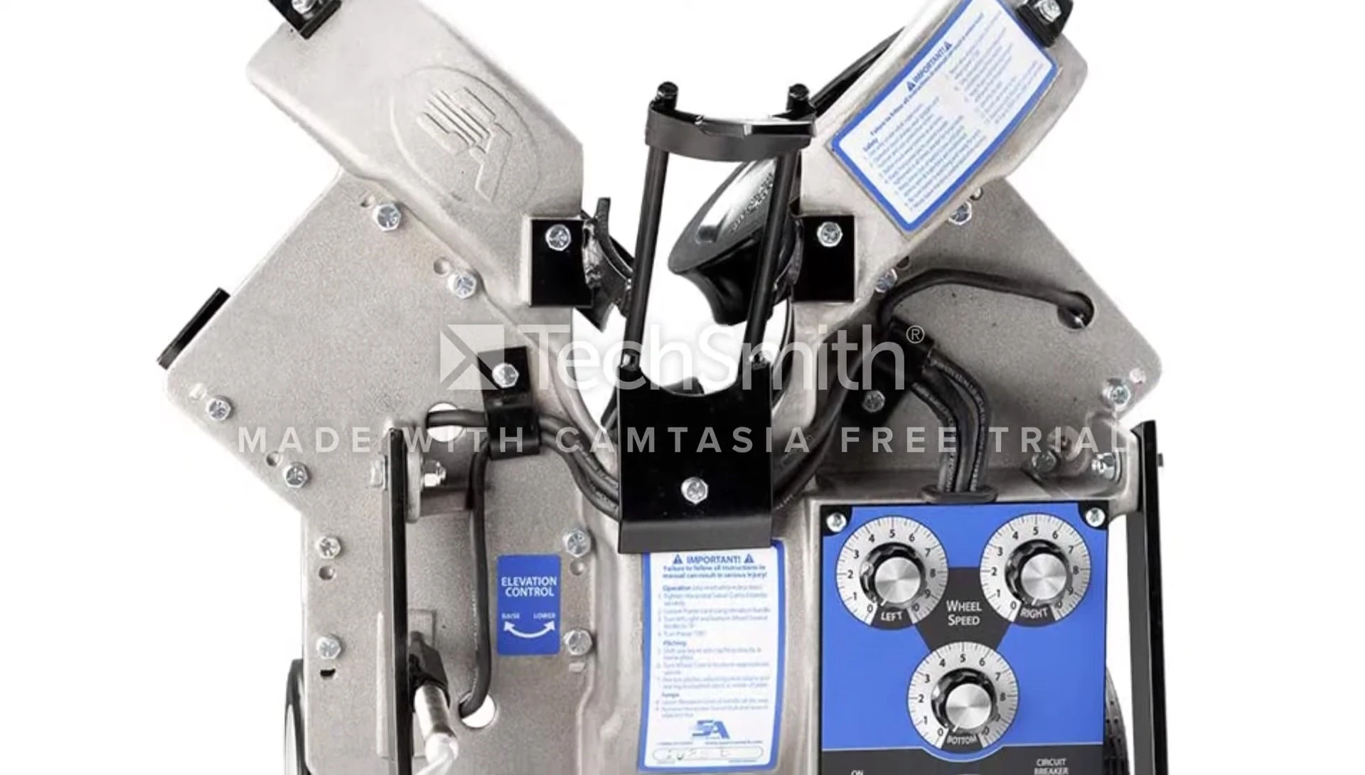 Control Dials for Pitch Adjustments