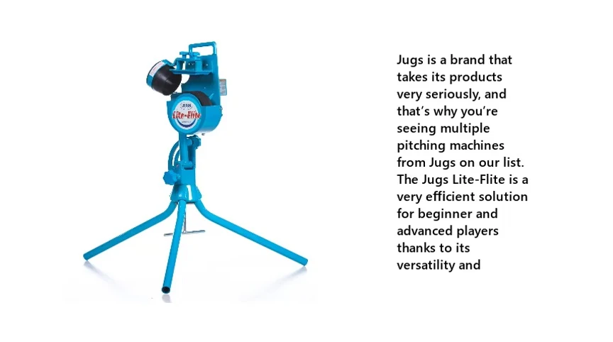 Image highlighting the adjustability of the Jugs Light Flight