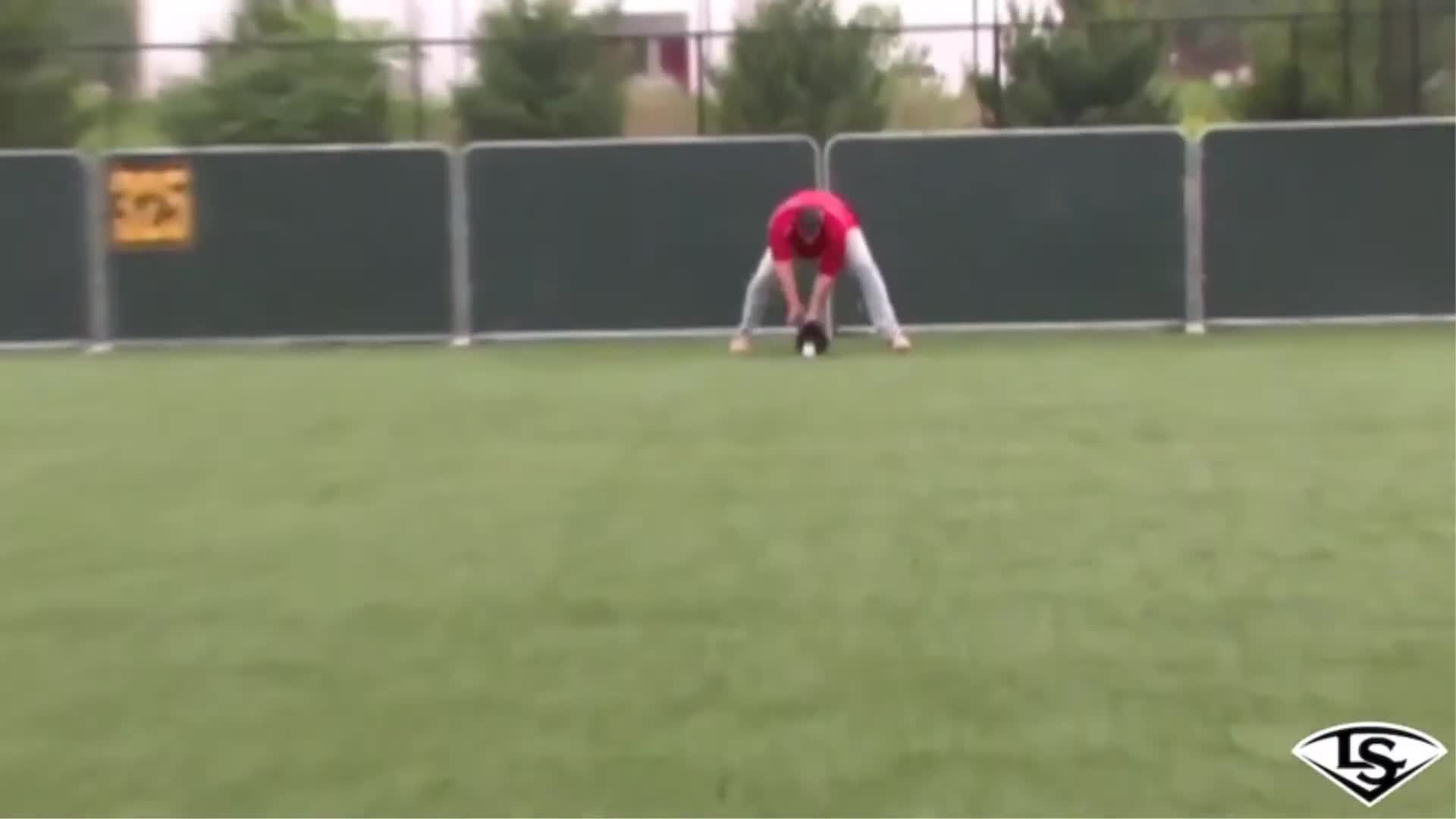 Baseball being pitched at high speed