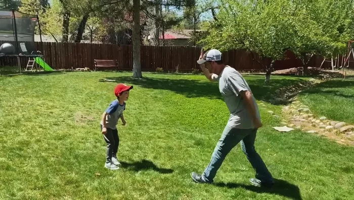 Running around a tree