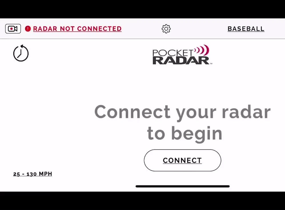 Screenshot of the app's main screen.