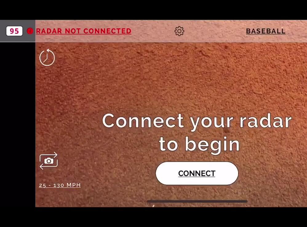Screenshot showing the app's video recording function.