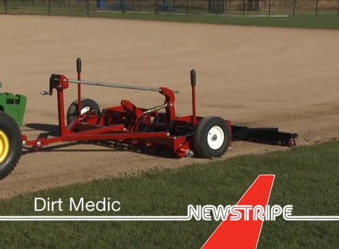 Tow the Dirt Medic with your light-duty equipment (garden tractors, ATVs, or two-wheel drive utility vehicles).