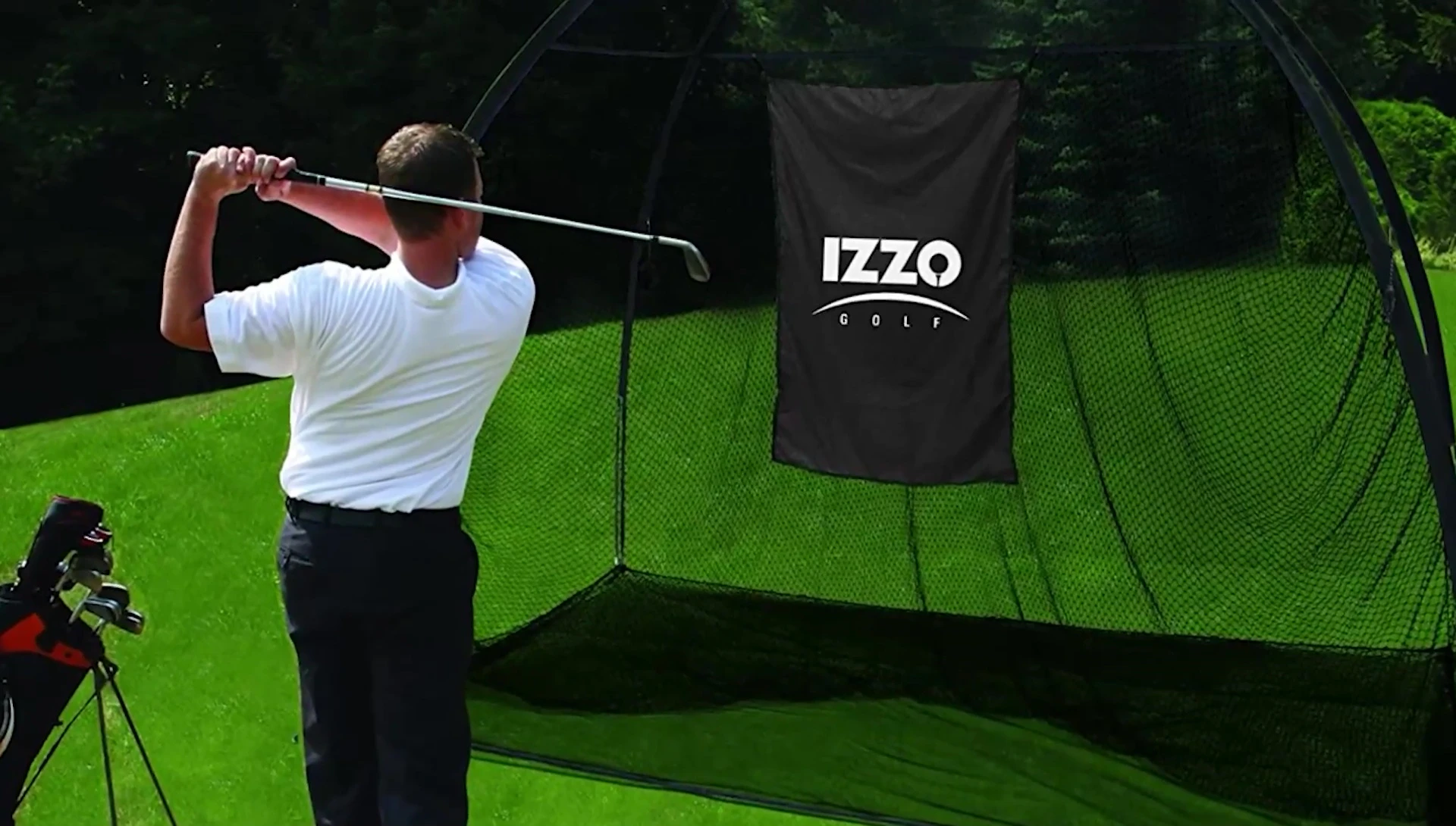 IZZO net highlighting sturdy construction