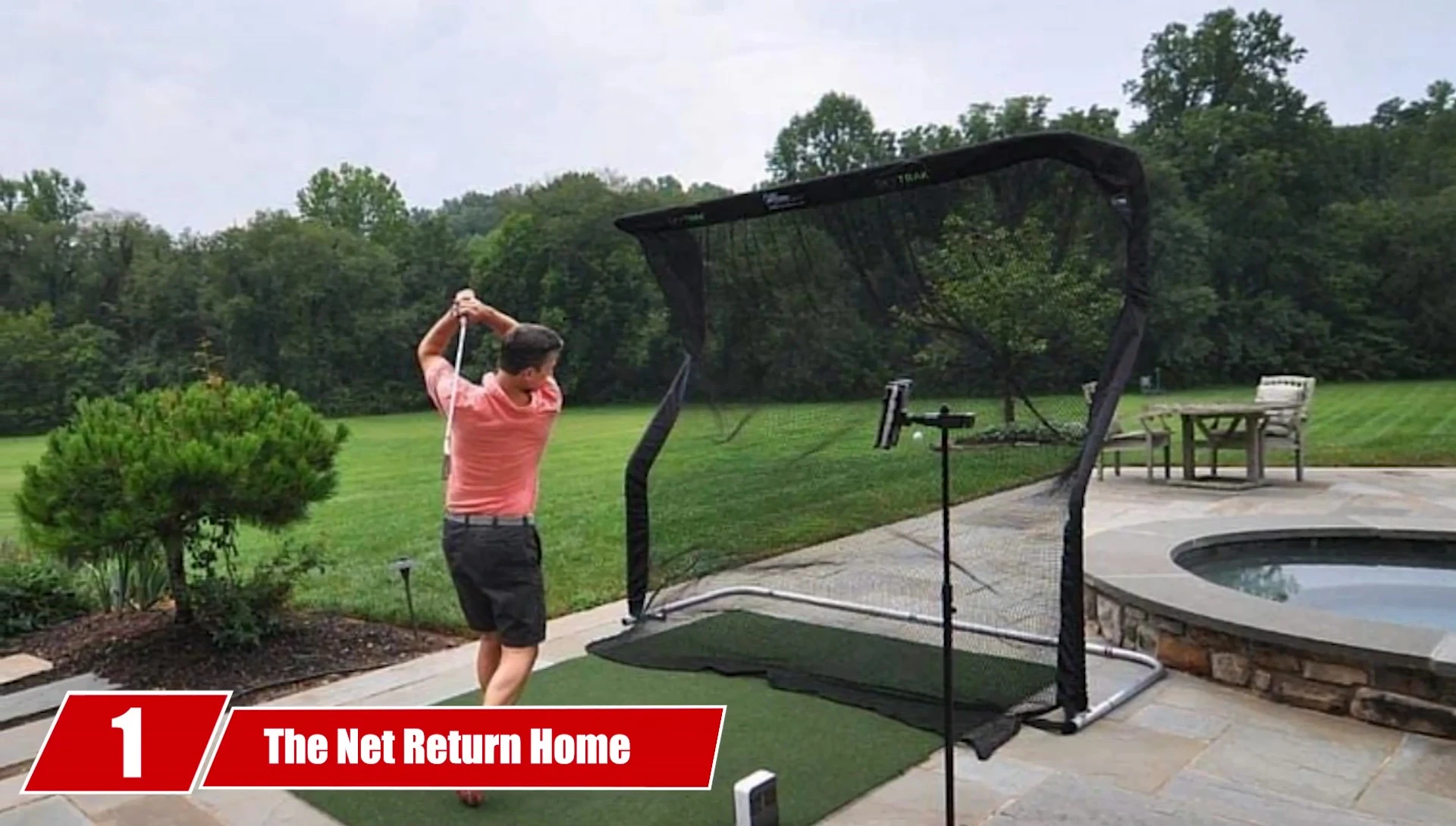 Net Return Home Series V2 Multi-Sport Golf Net