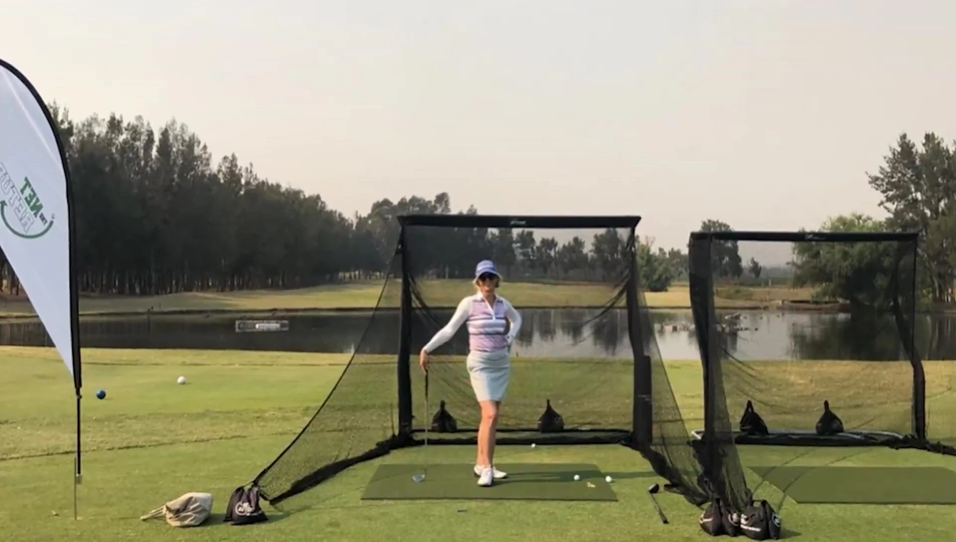 Net Return showcasing automated ball return