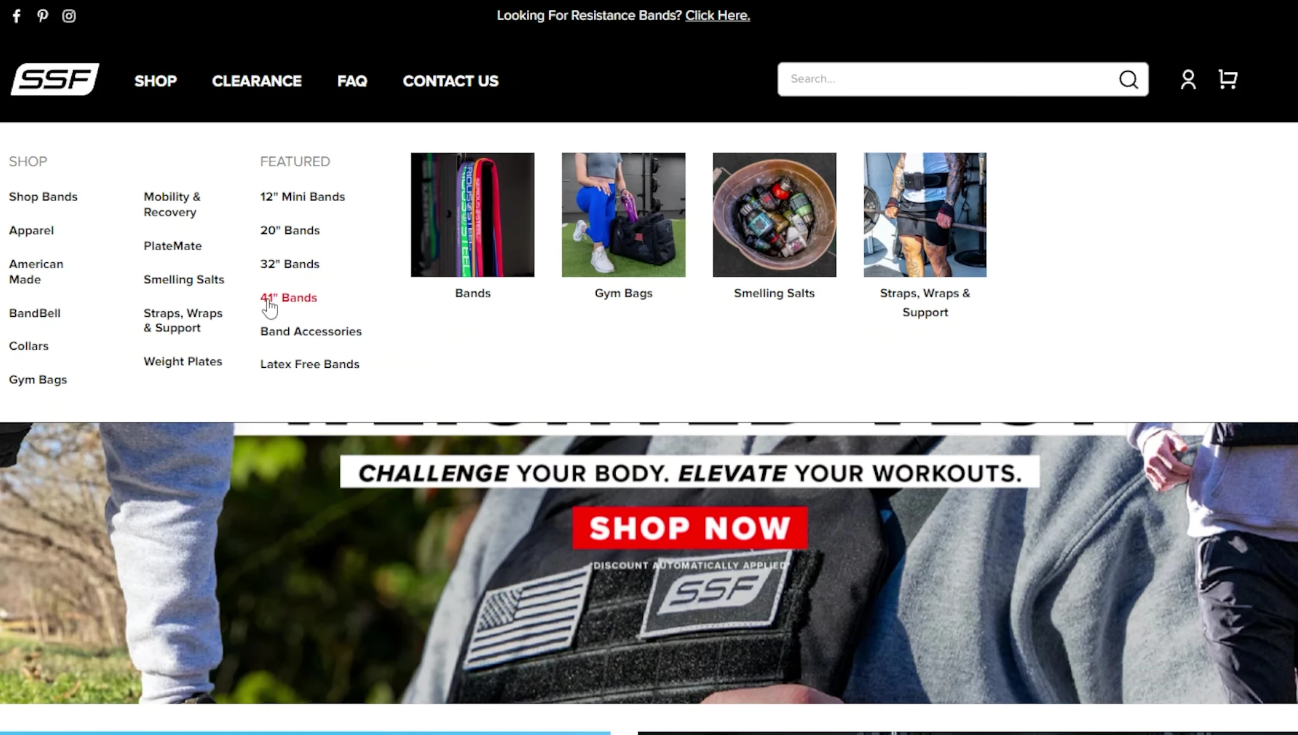 Serious Steel resistance bands being unboxed