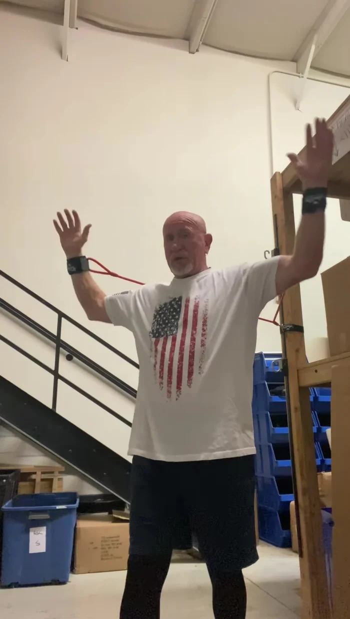 Circular Arm Movements: Perform circular movements with your arms, both inward and outward, for increased range of motion.