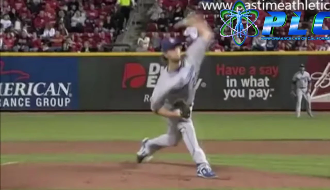 Kershaw's delivery angle; he avoids excessive leaning