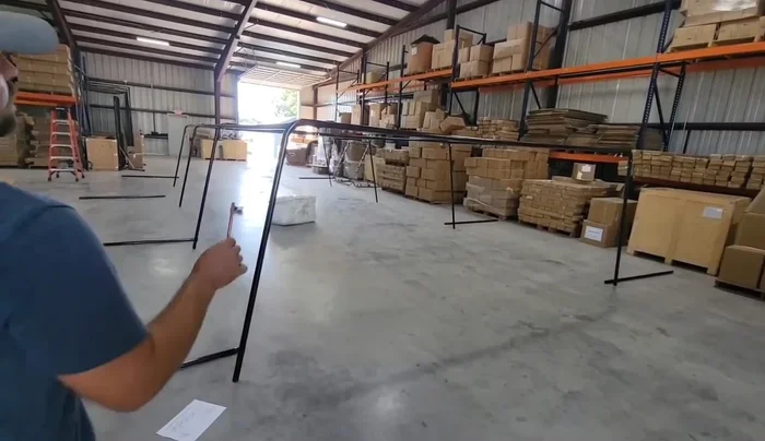 Tighten all eyebolts using a screwdriver for better leverage. Ensure a snug fit.