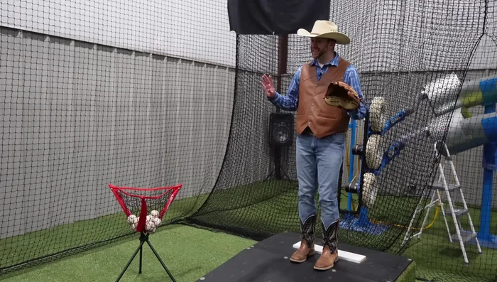 Practice pitching (optional).