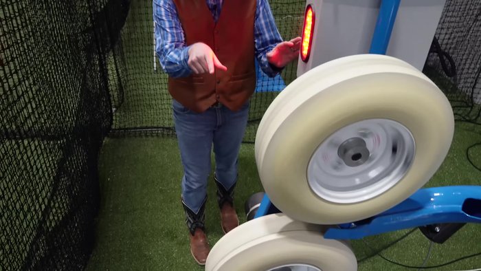 Put on safety gear (helmet).