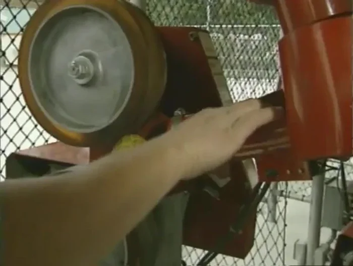 Inspect Pinch Roller Wheel and Pitching Machine Wheels