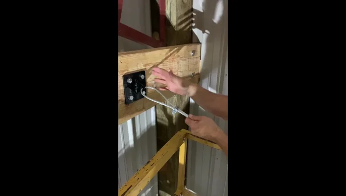 Ensure all slack is removed from the cable before clamping to allow for adjustments with the turnbuckle.